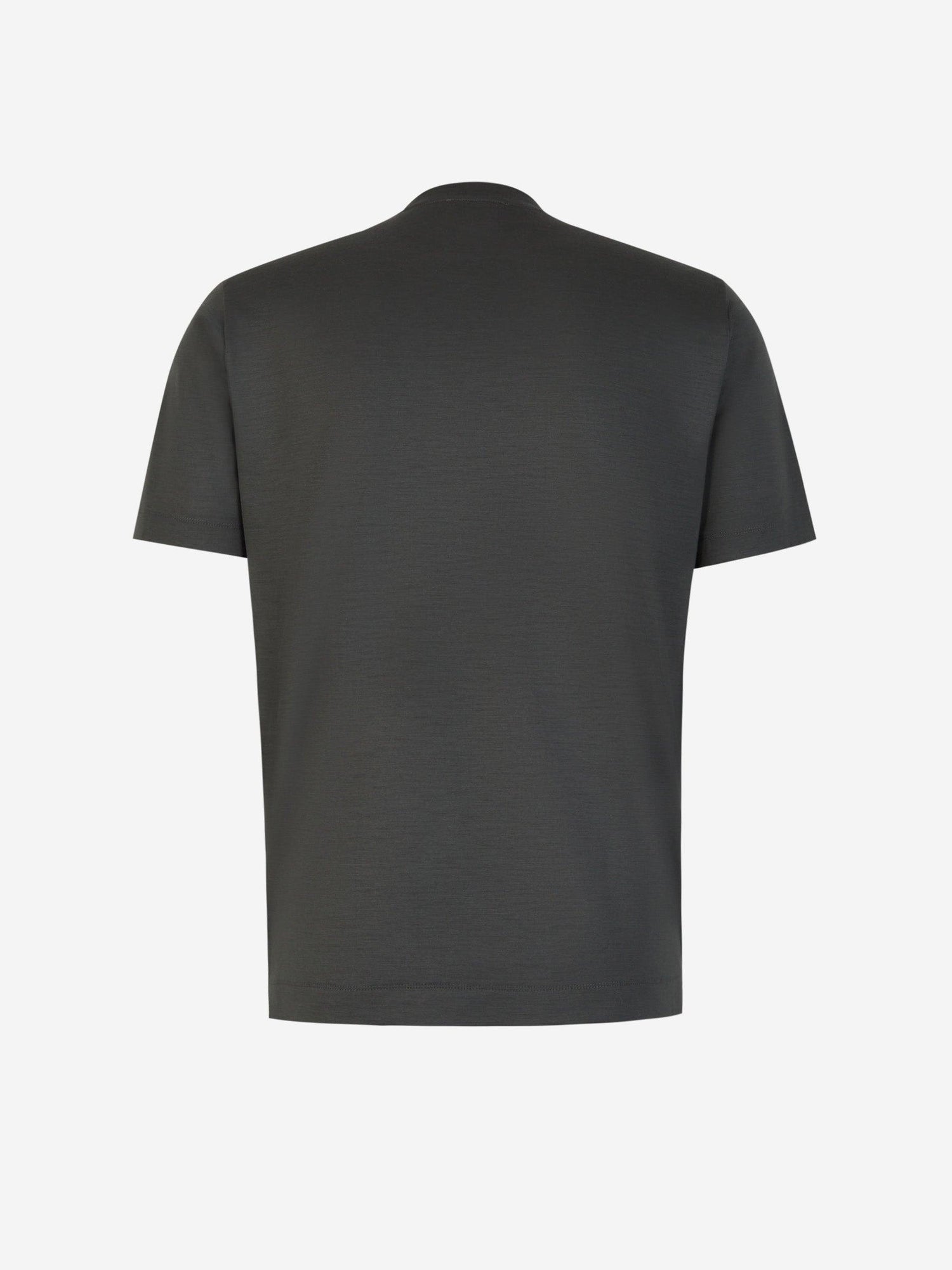 Santa Eulalia Camiseta Lisa Lana color Verde Jungla sku 553-003413 02 - Foto 2