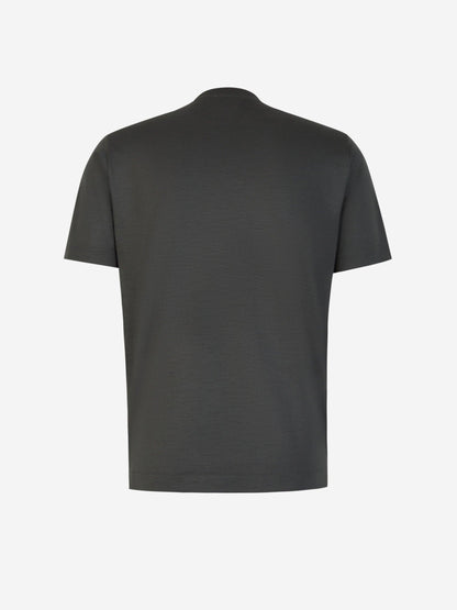 Santa Eulalia Camiseta Lisa Lana color Verde Jungla sku 553-003413 02 - Foto 2