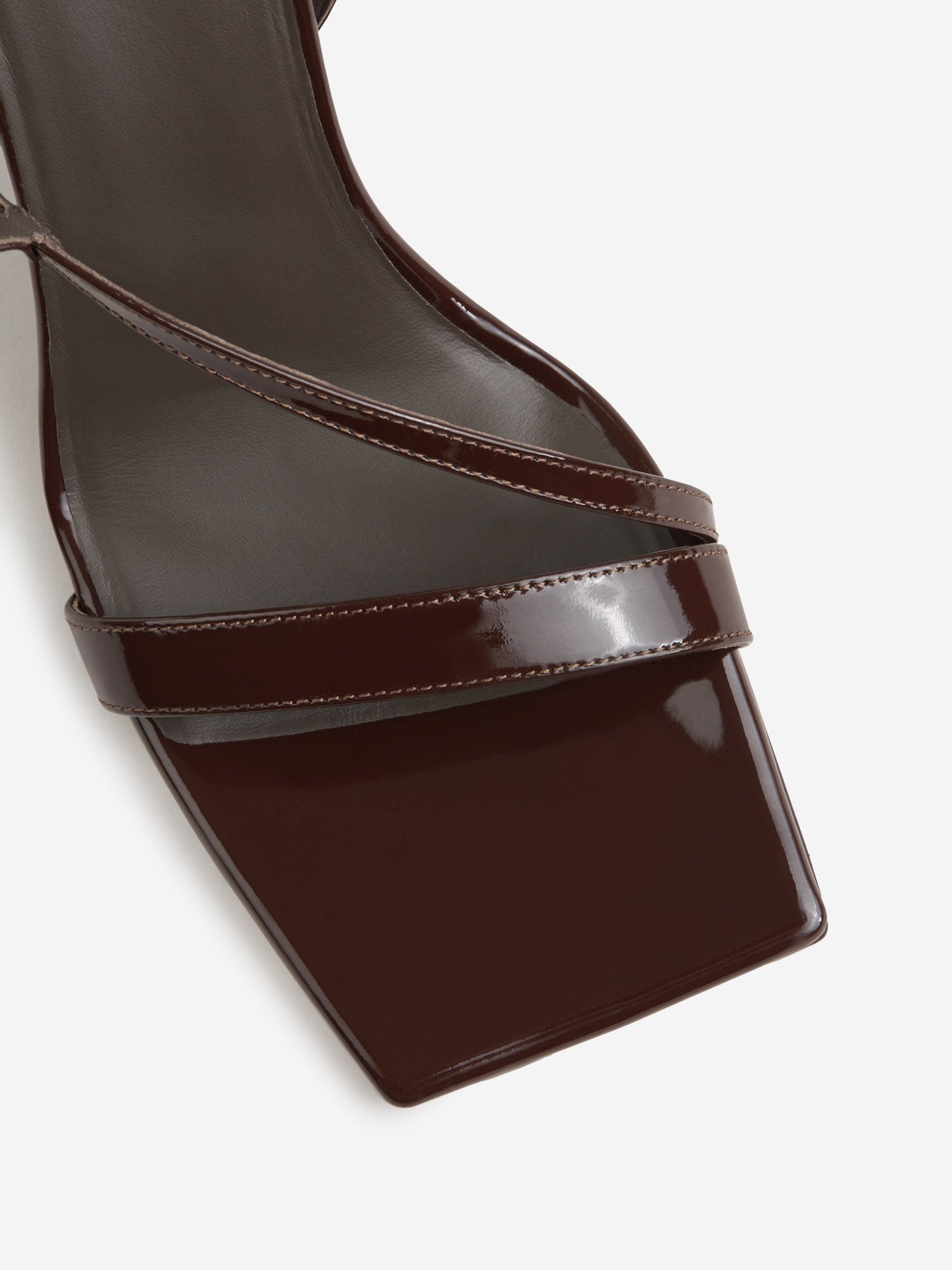 Outlet online Gia X RHW Mujer Sandalias Tacón Rosie 5 color Marron Oscuro sku 800-004566 01 - Foto 4