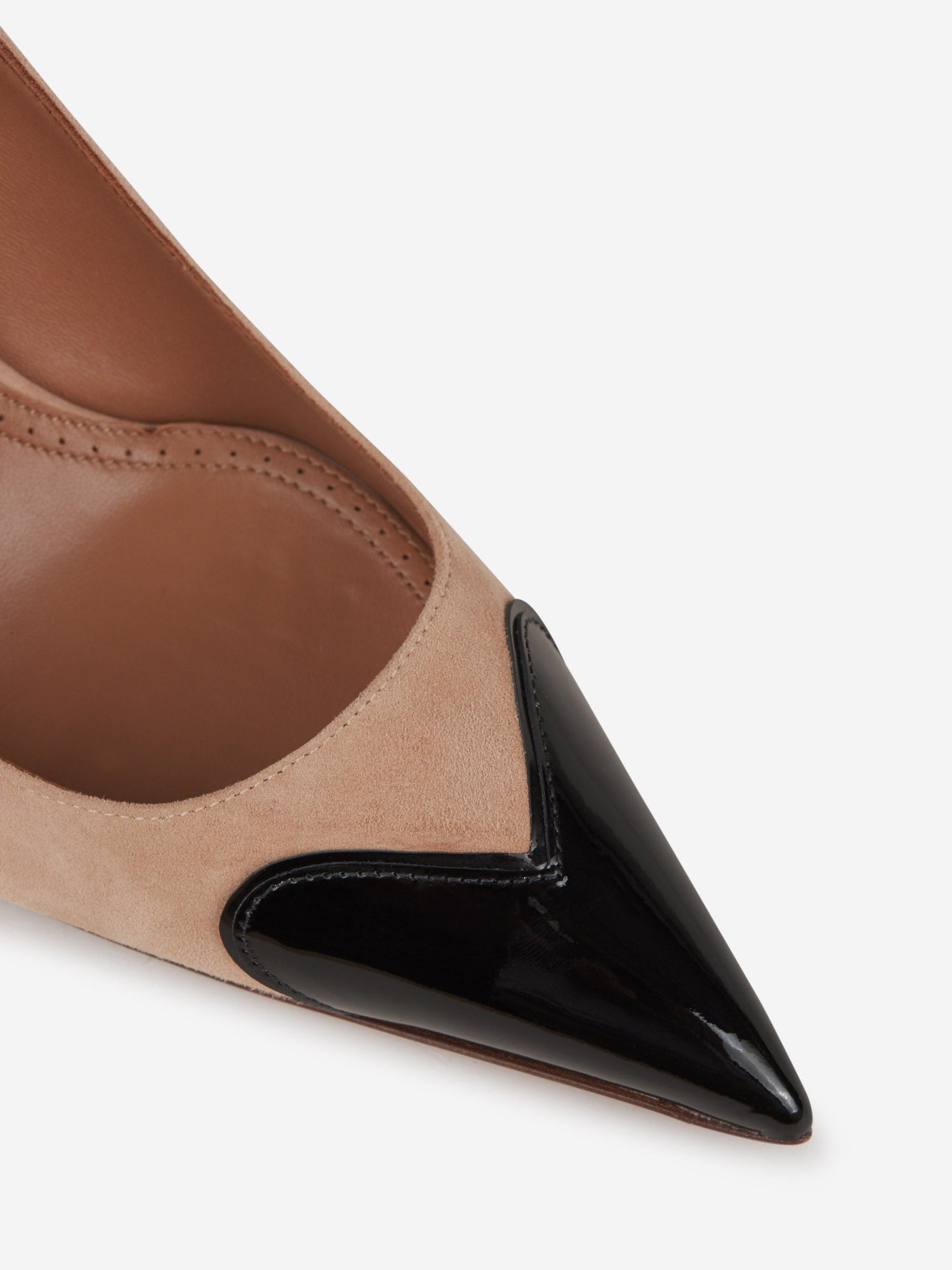 Outlet online Alaïa Mujer Zapatos Corazón Piel color Almendra sku 800-004748 01 - Foto 4