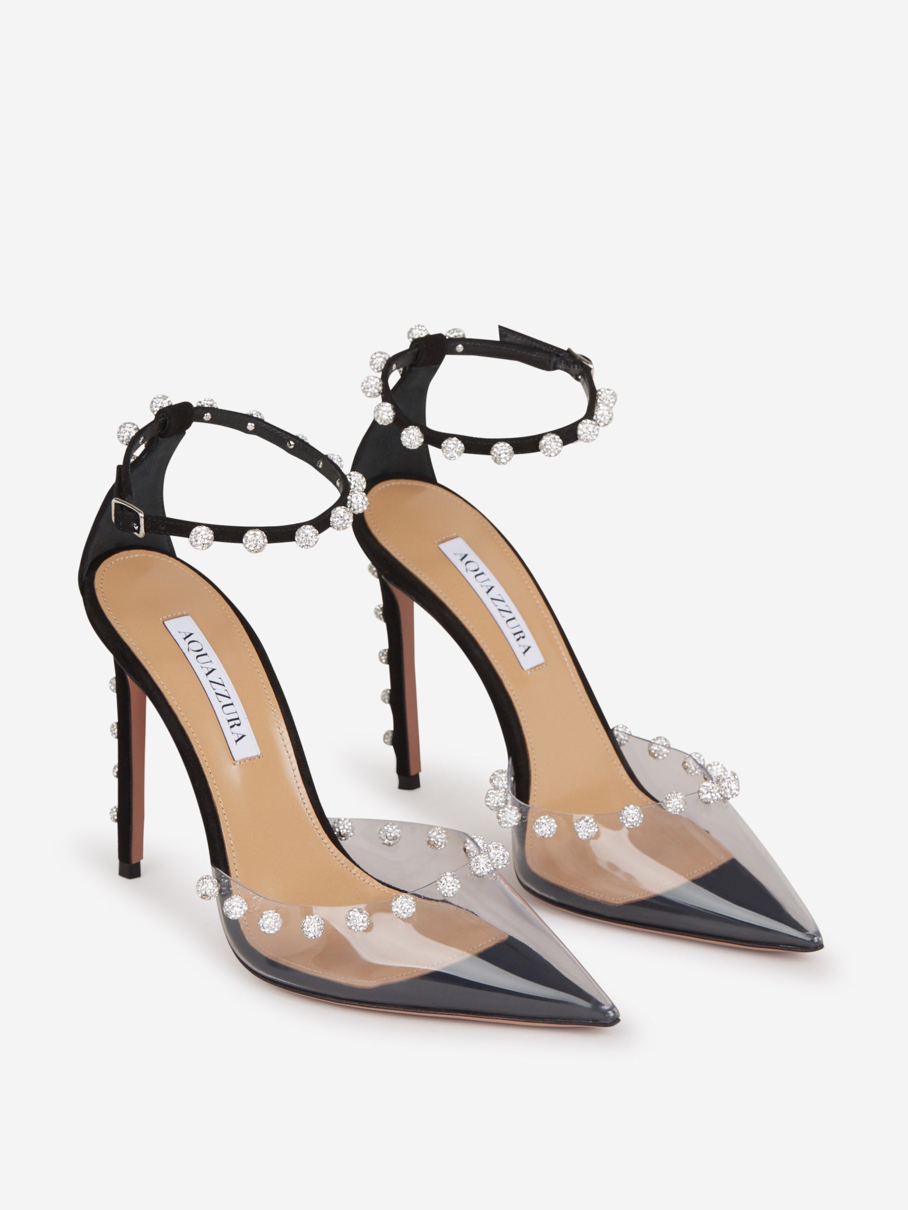 Outlet online Aquazzura Mujer Zapatos Secret Plexi color Negro sku 800-004757 01 - Foto 2