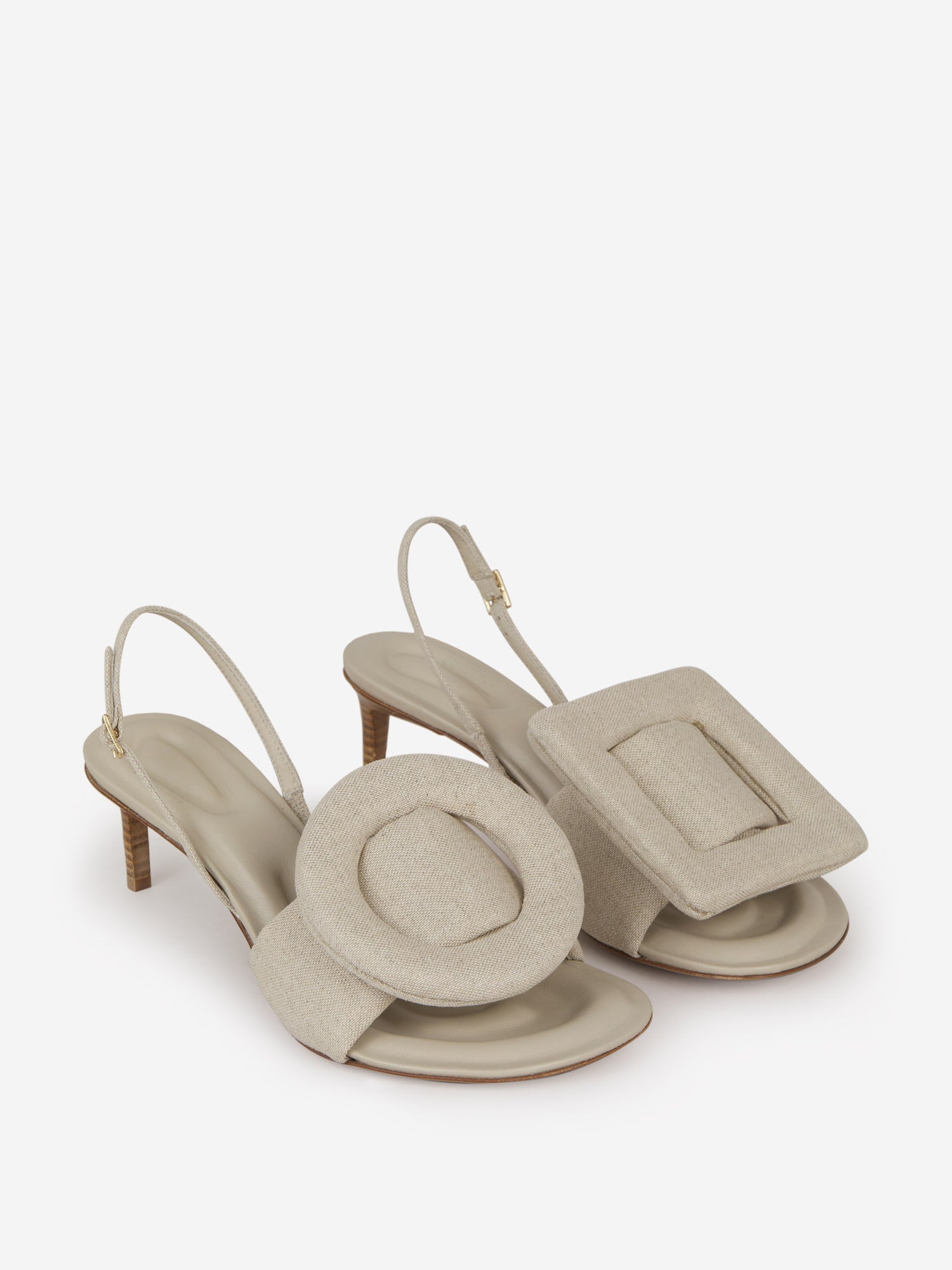 Jacquemus Mules Les Sandals Cuscinu color 41 sku 800-004787 00 - Foto 2