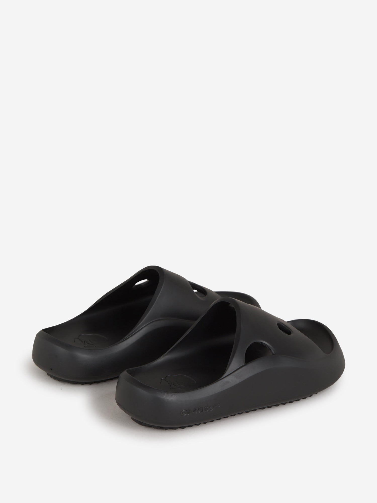 Outlet online Off-White Mujer Sandalias Pool Meteorito color Negro sku 800-004803 01 - Foto 3