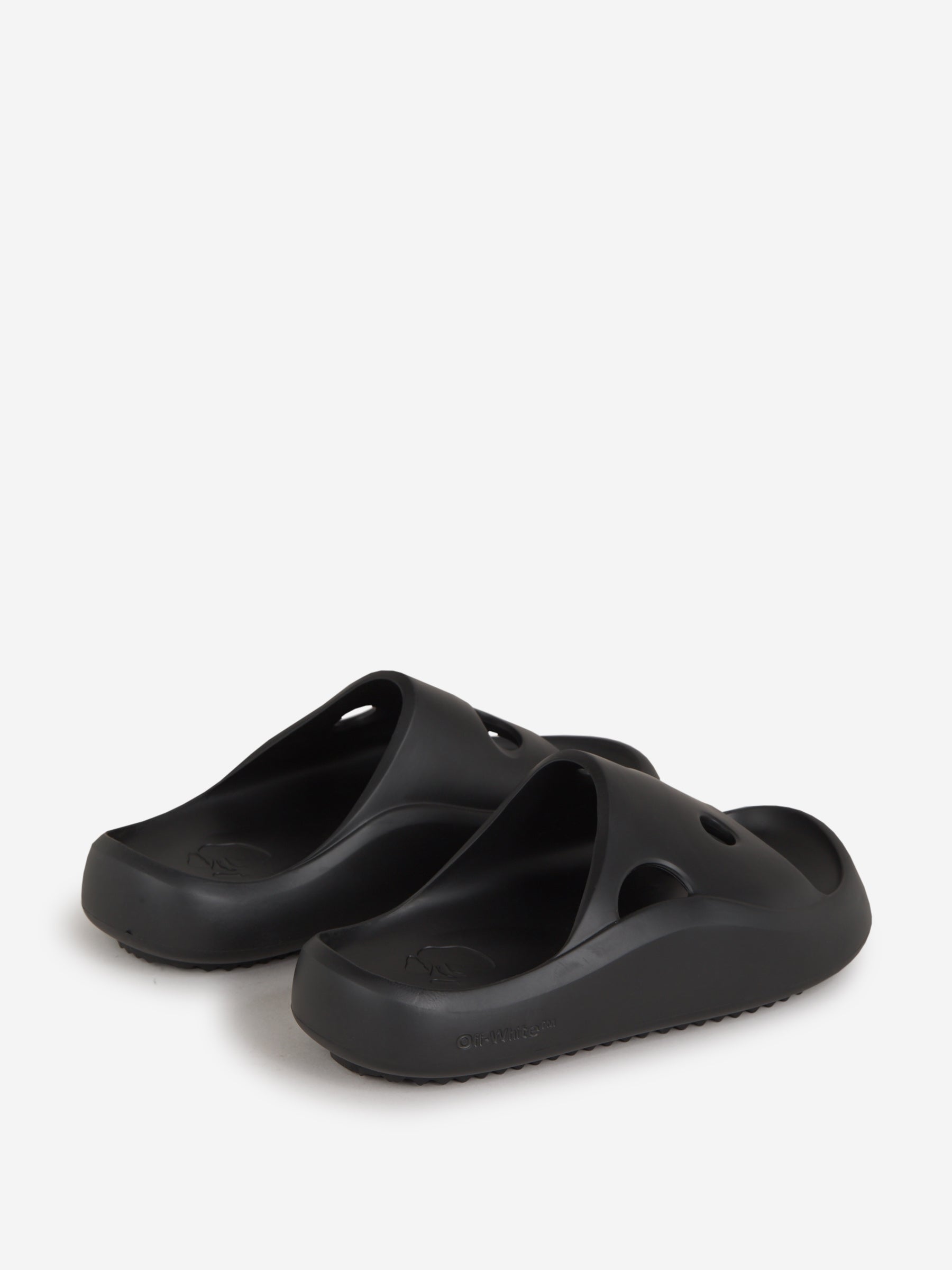 Outlet online Off-White Mujer Sandalias Pool Meteorito color Negro sku 800-004803 01 - Foto 3