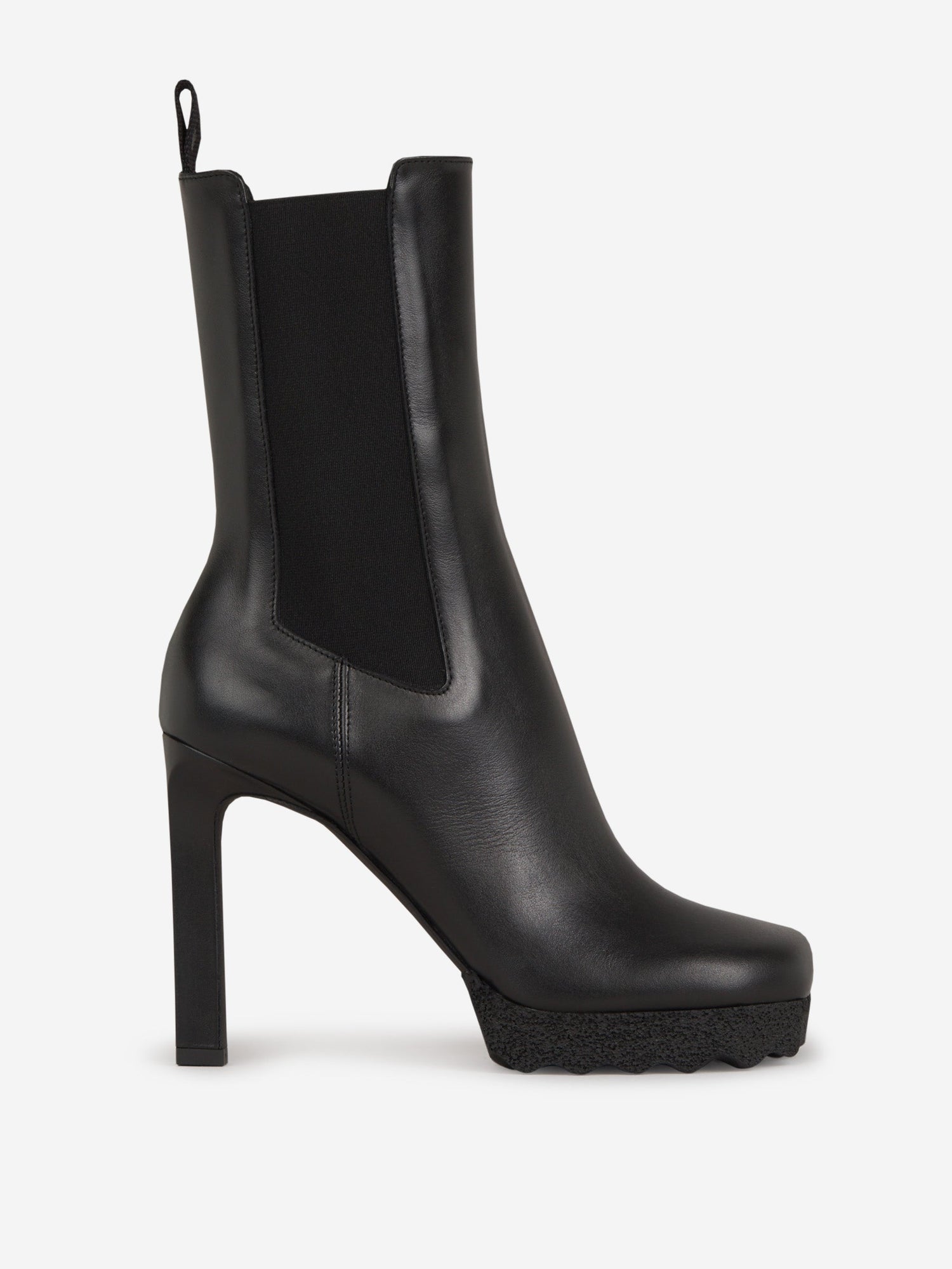 Outlet online Off-White Mujer Botas Chelsea Esponja color Negro sku 800-004804 01 - Foto 1