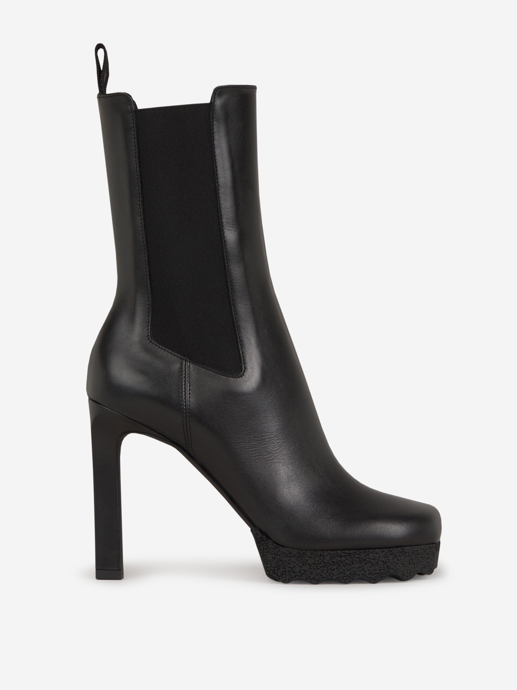 Outlet online Off-White Mujer Botas Chelsea Esponja color Negro sku 800-004804 01 - Foto 1