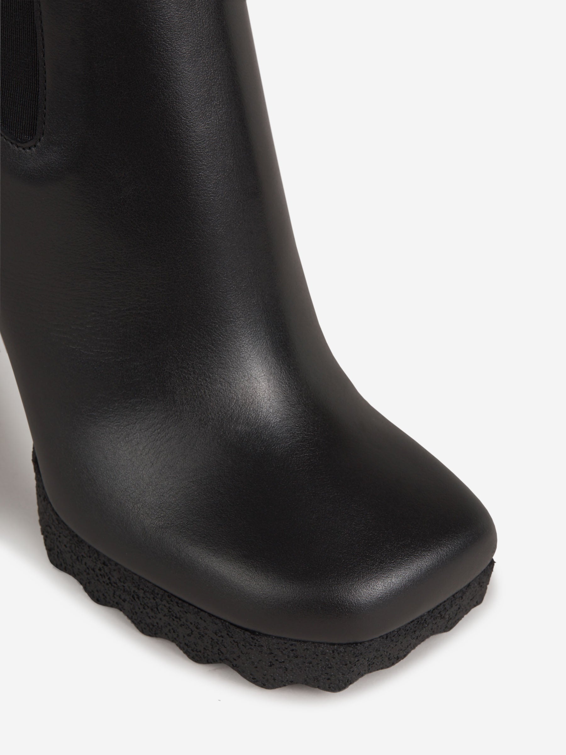 Outlet online Off-White Mujer Botas Chelsea Esponja color Negro sku 800-004804 01 - Foto 4