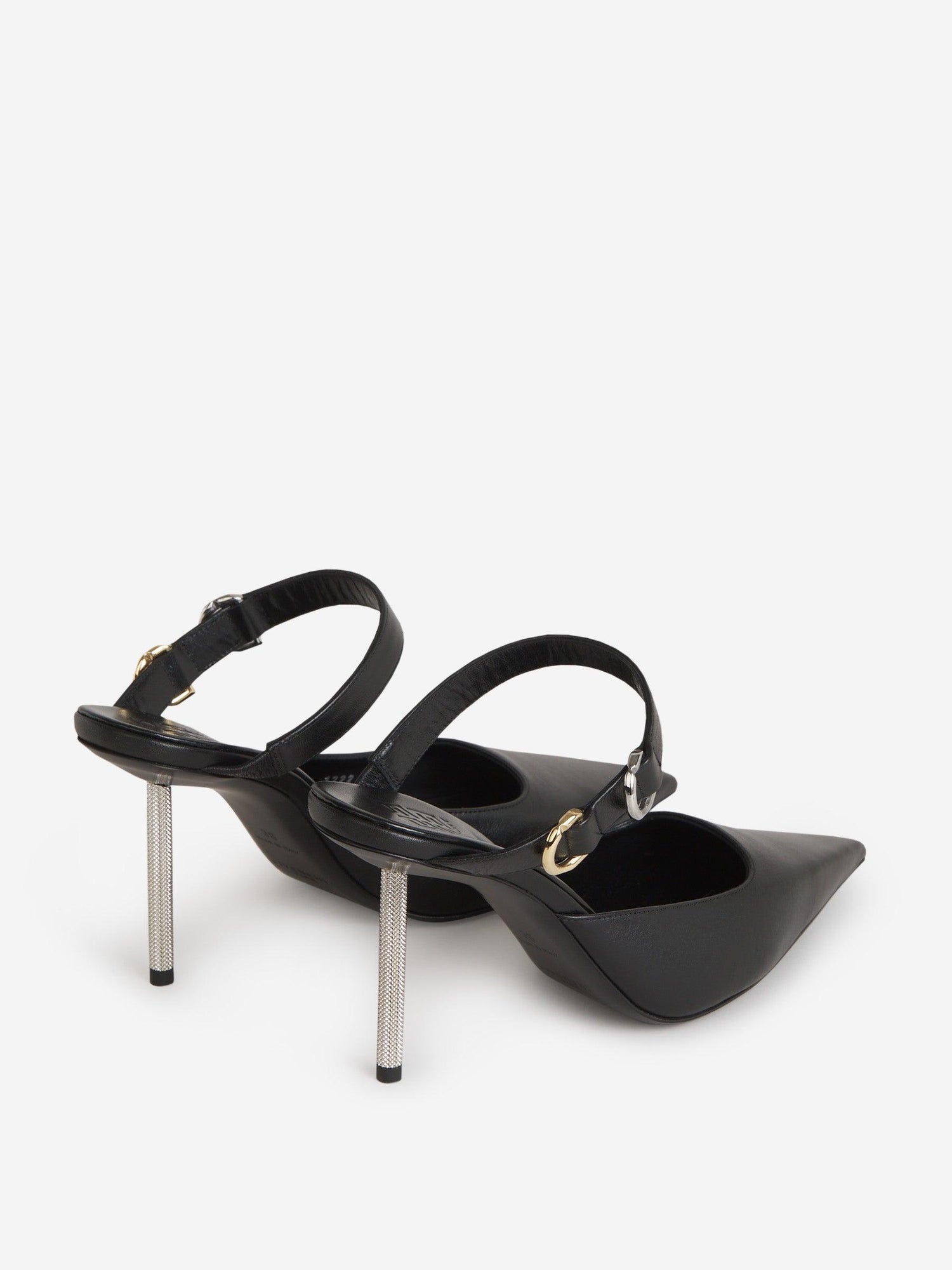 Outlet online Givenchy Mujer Mules Voyou Piel color Negro sku 800-004897 01 - Foto 3