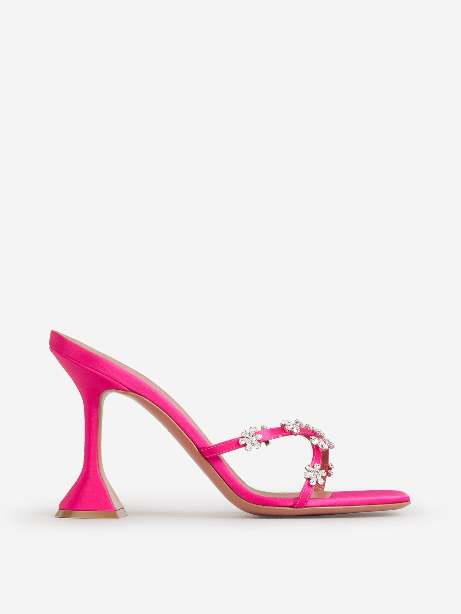 Outlet online Amina Muaddi Mujer Sandalias Lilly Slipper color Fúcsia sku 800-004983 01 - Foto 1