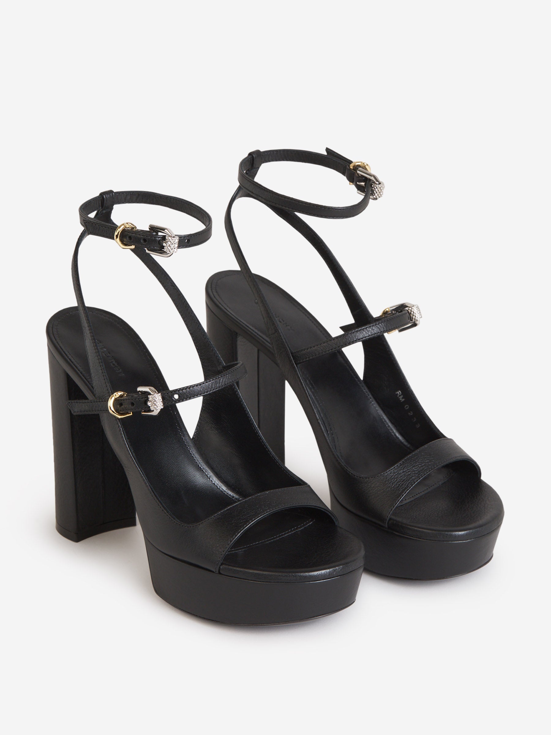 Outlet online Givenchy Mujer Sandalias Plataforma Voyou color Negro sku 800-005053 01 - Foto 2