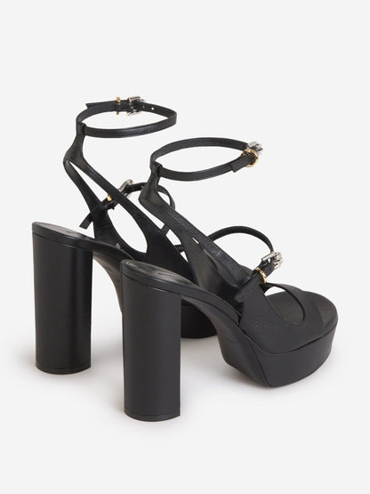 Outlet online Givenchy Mujer Sandalias Plataforma Voyou color Negro sku 800-005053 01 - Foto 3
