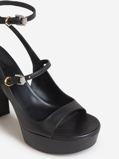 Outlet online Givenchy Mujer Sandalias Plataforma Voyou color Marfil sku 800-005053 02 - Foto 4