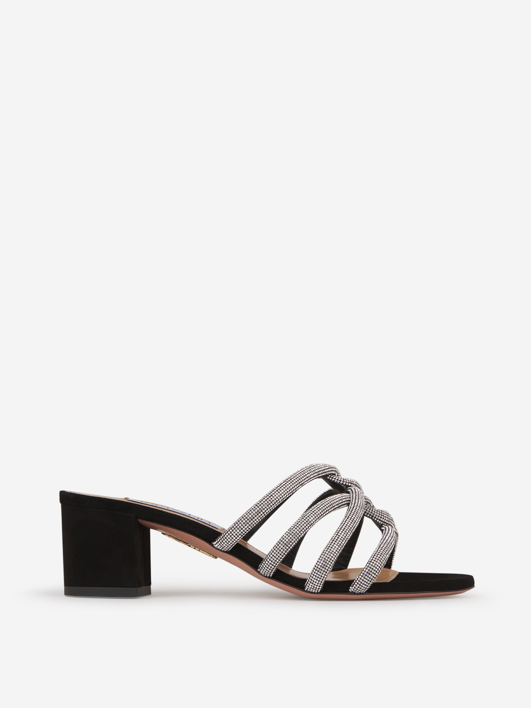 Outlet online Aquazzura Mujer Sandalias Moondust color Negro sku 800-005073 01 - Foto 1