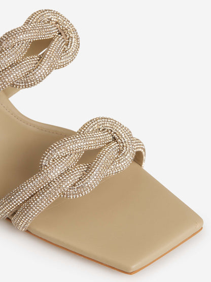 Outlet online Cult Gaia Mujer Sandalias Agyness color Arena sku 800-005095 00 - Foto 4