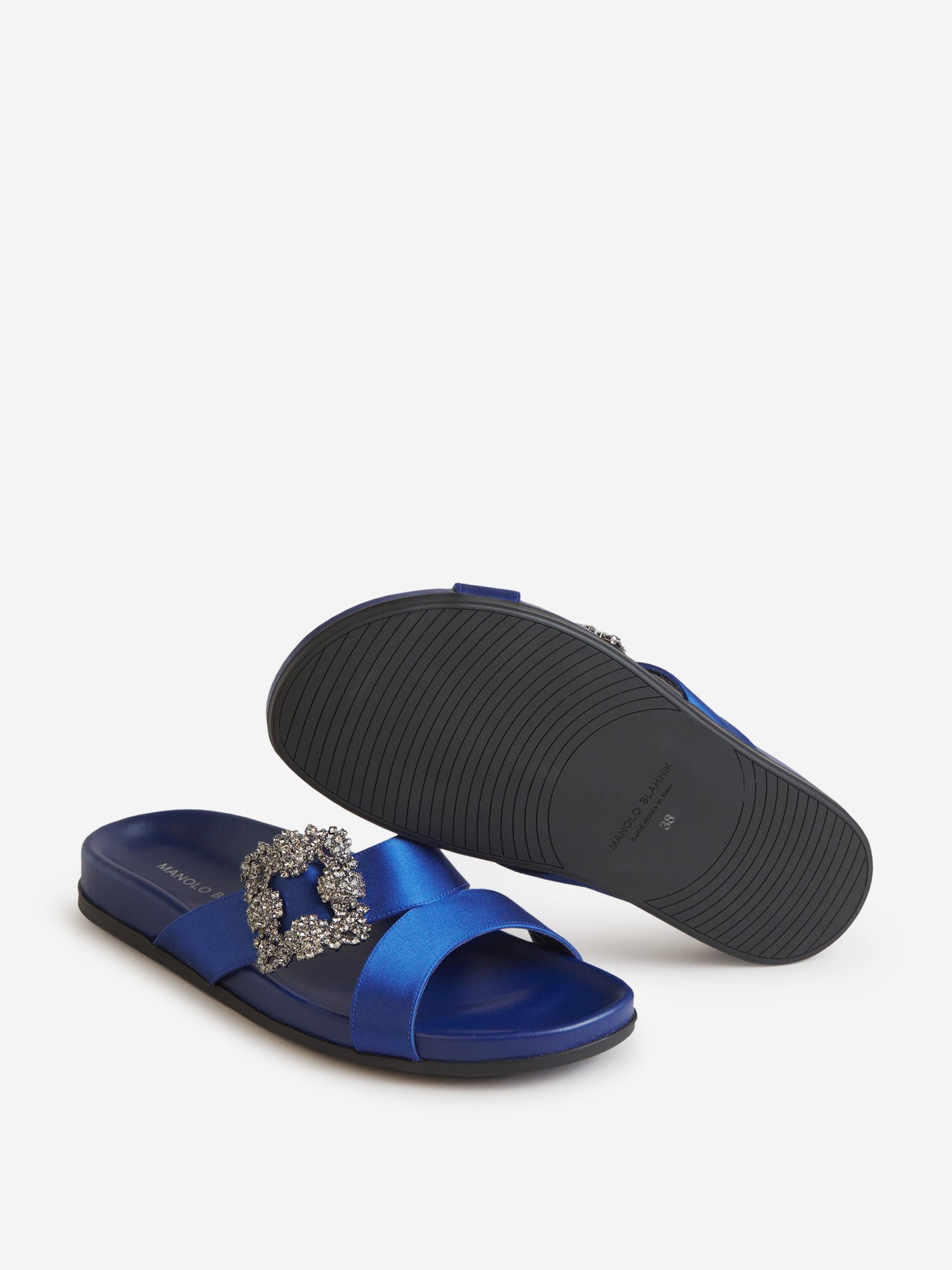 Outlet online Manolo Blahnik Mujer Zapatos Chilanghi color Azul Real sku 800-005113 01 - Foto 4
