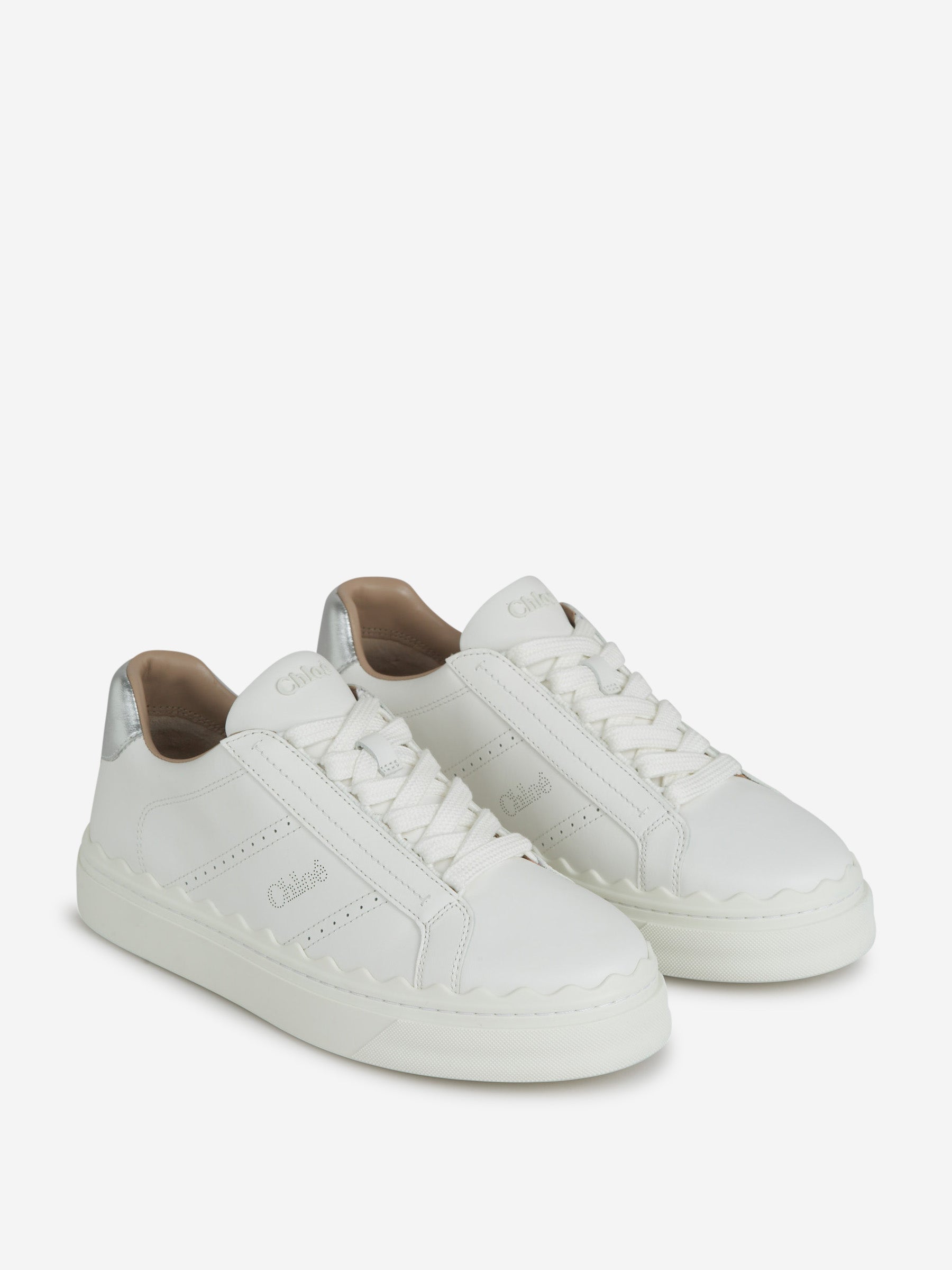 Outlet online Chloé Mujer Sneakers Lauren Piel color Camel sku 800-005374 01 - Foto 2