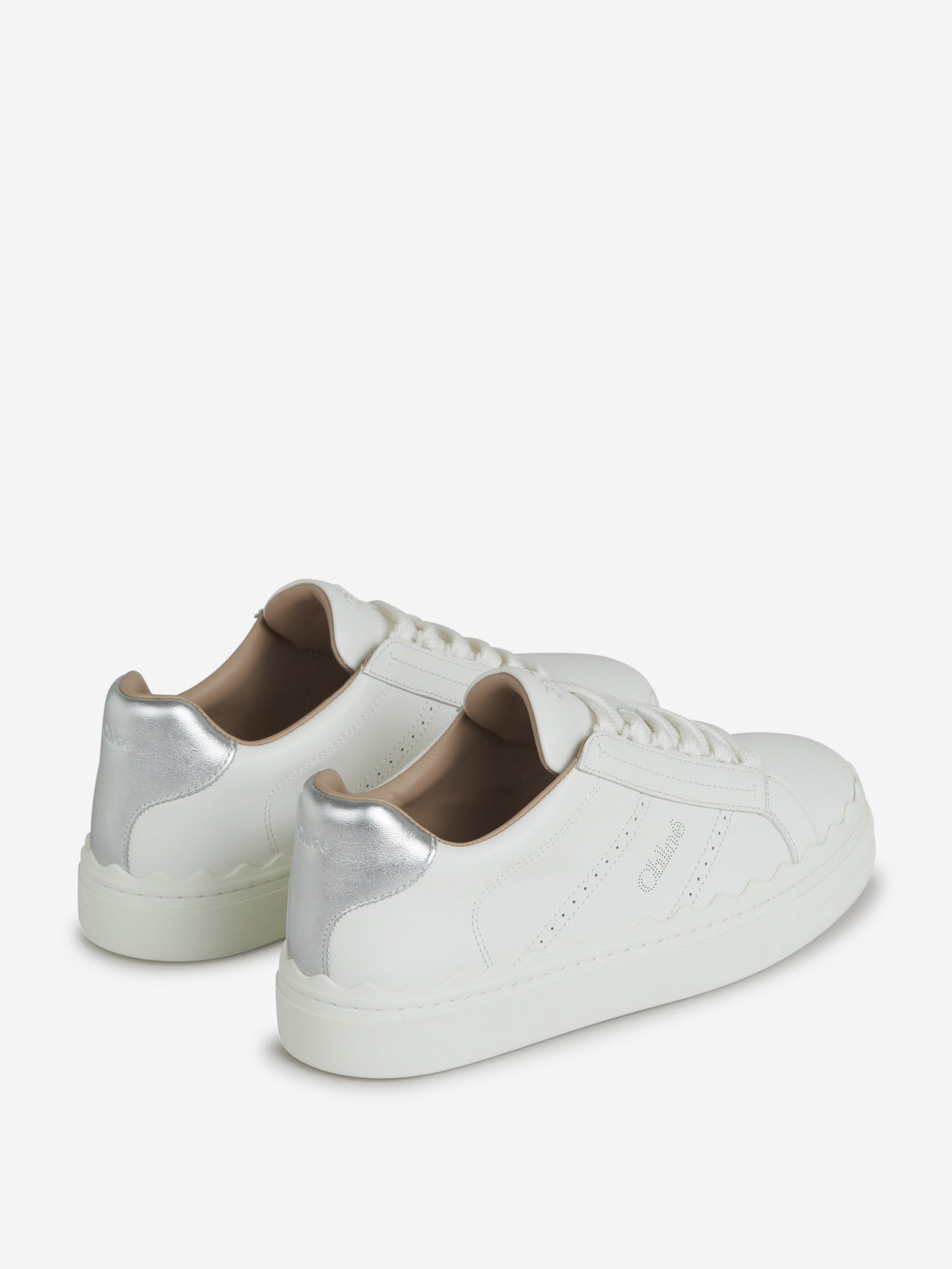 Outlet online Chloé Mujer Sneakers Lauren Piel color Camel sku 800-005374 01 - Foto 3