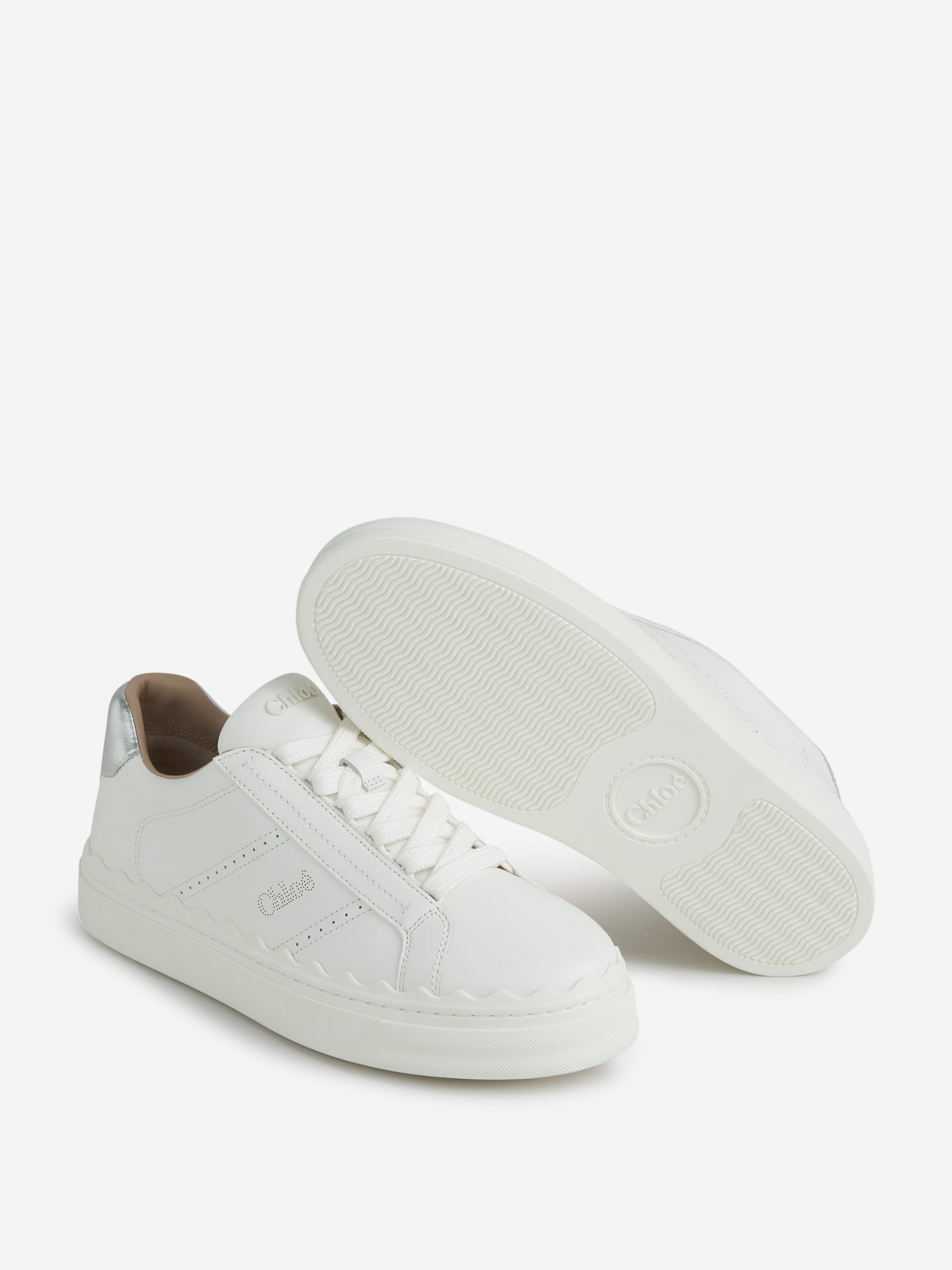 Outlet online Chloé Mujer Sneakers Lauren Piel color Camel sku 800-005374 01 - Foto 4
