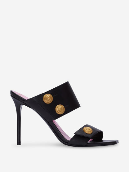Outlet online Balmain Mujer Sandalias Tacón Eva color Negro sku 800-005397 01 - Foto 1