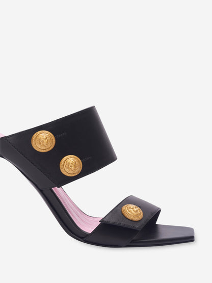 Outlet online Balmain Mujer Sandalias Tacón Eva color Negro sku 800-005397 01 - Foto 7