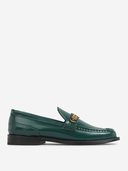 Outlet online Dorothee Schumacher Mujer Mocasines Modern Shine color Verde Oscuro sku 800-005447 01 - Foto 1