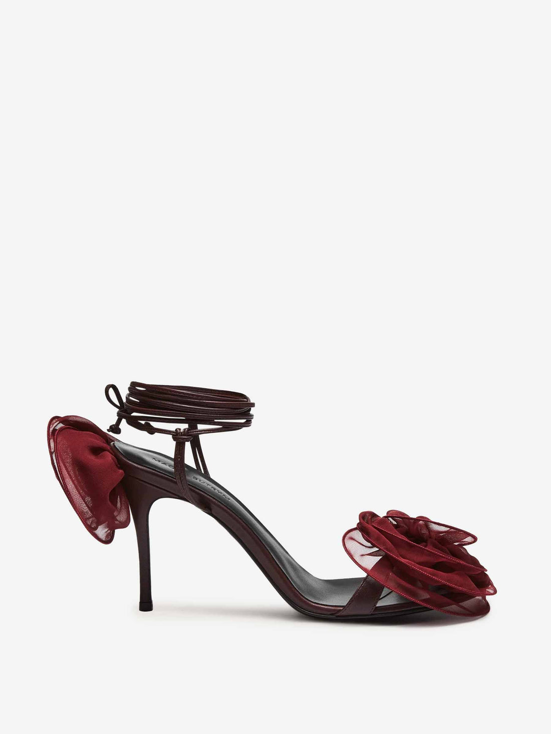 Magda Butrym Mujer Barcelona Sandalias Doble Flor color Burdeos sku 800-005462 01 - Foto 1