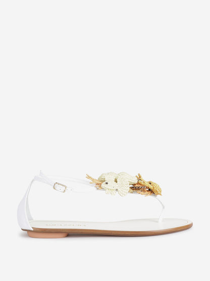 Outlet online Aquazzura Mujer Sandalias Planas Marea color Materiales sku 800-005483 01 - Foto 1