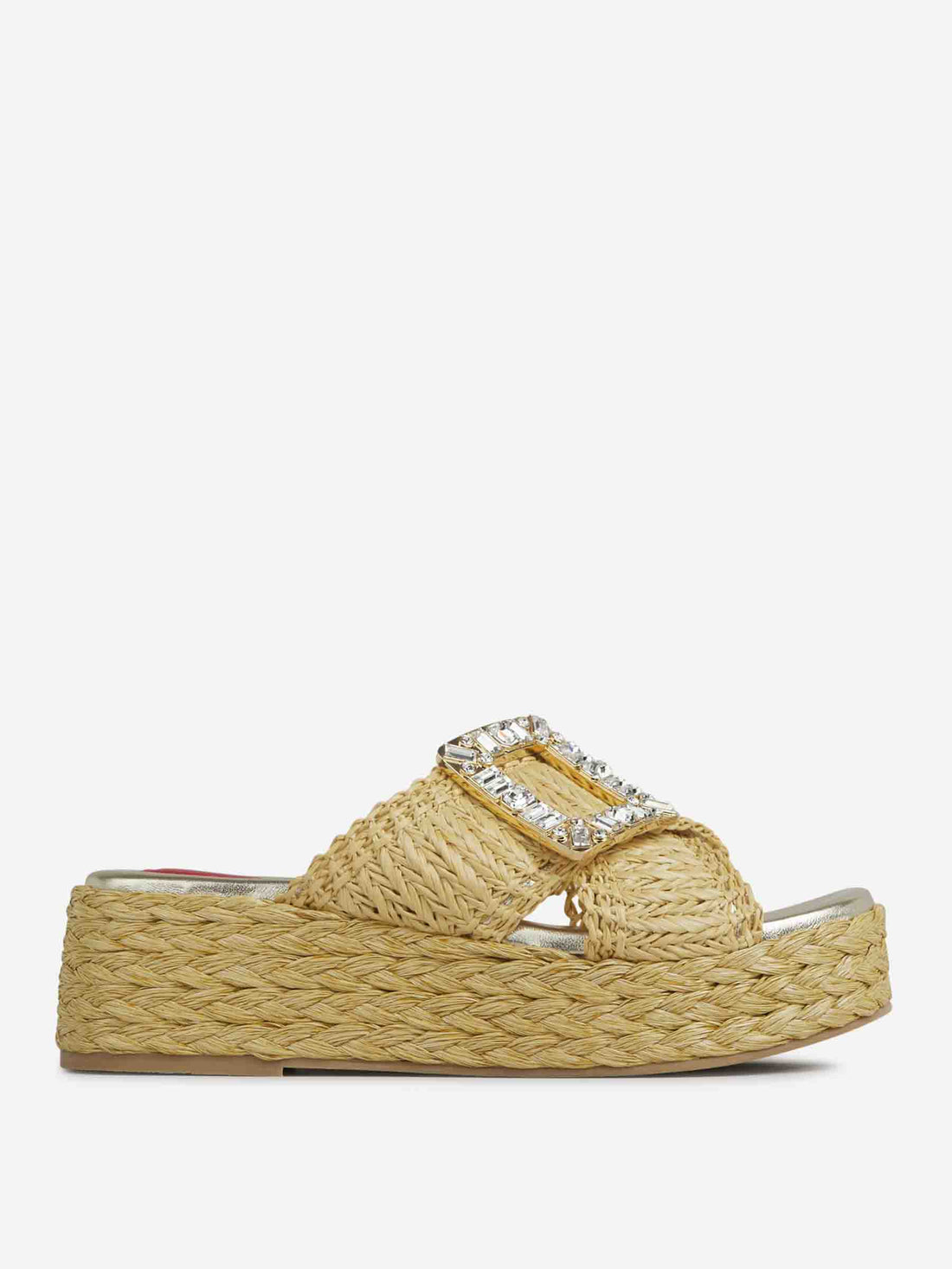 Outlet online Roger Vivier Mujer Mules Plataforma Rafia color Materiales sku 800-005504 00 - Foto 1