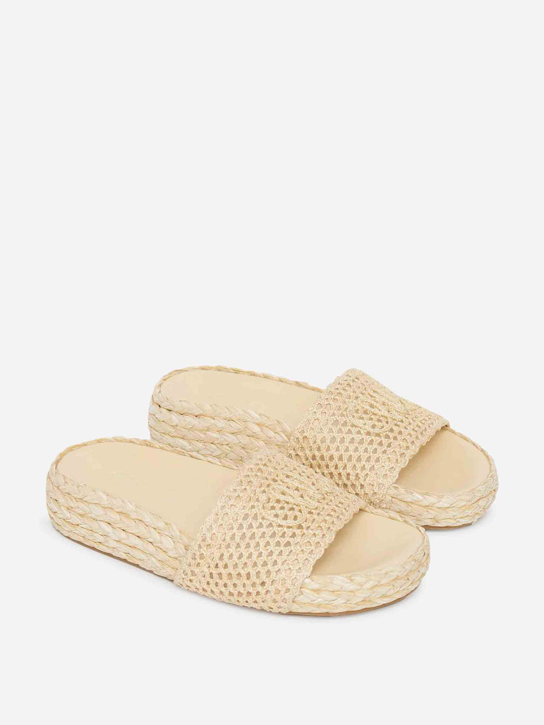 Chloé Mujer Barcelona Sandalias Isla color Beige sku 800-005516 01 - Foto 2