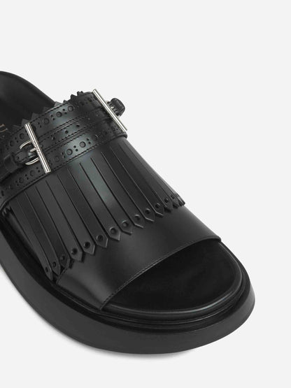 Alexander McQueen Mujer Barcelona Sandalias Sunny color Negro sku 800-005521 01 - Foto 3