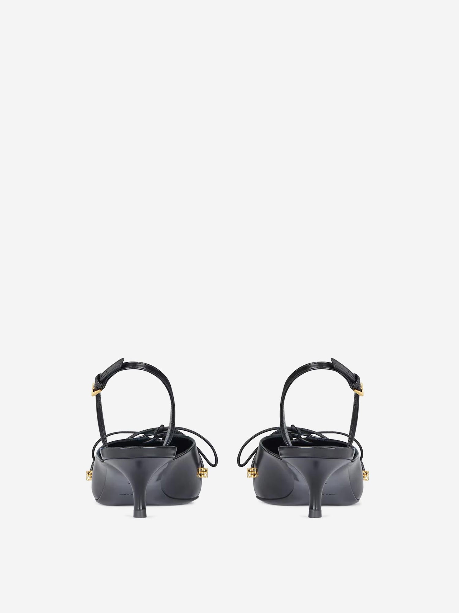 Outlet online Givenchy Mujer Slingbacks Cordones Piel color Negro sku 800-005523 01 - Foto 3