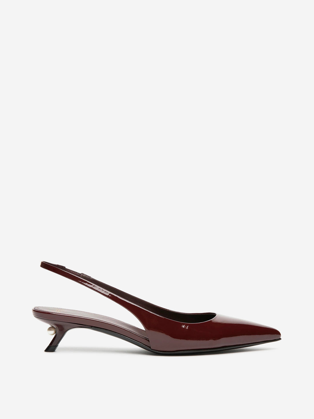 Outlet online Aleví Milano Mujer Slingback Eve charol color Burdeos sku 800-005540 01 - Foto 1