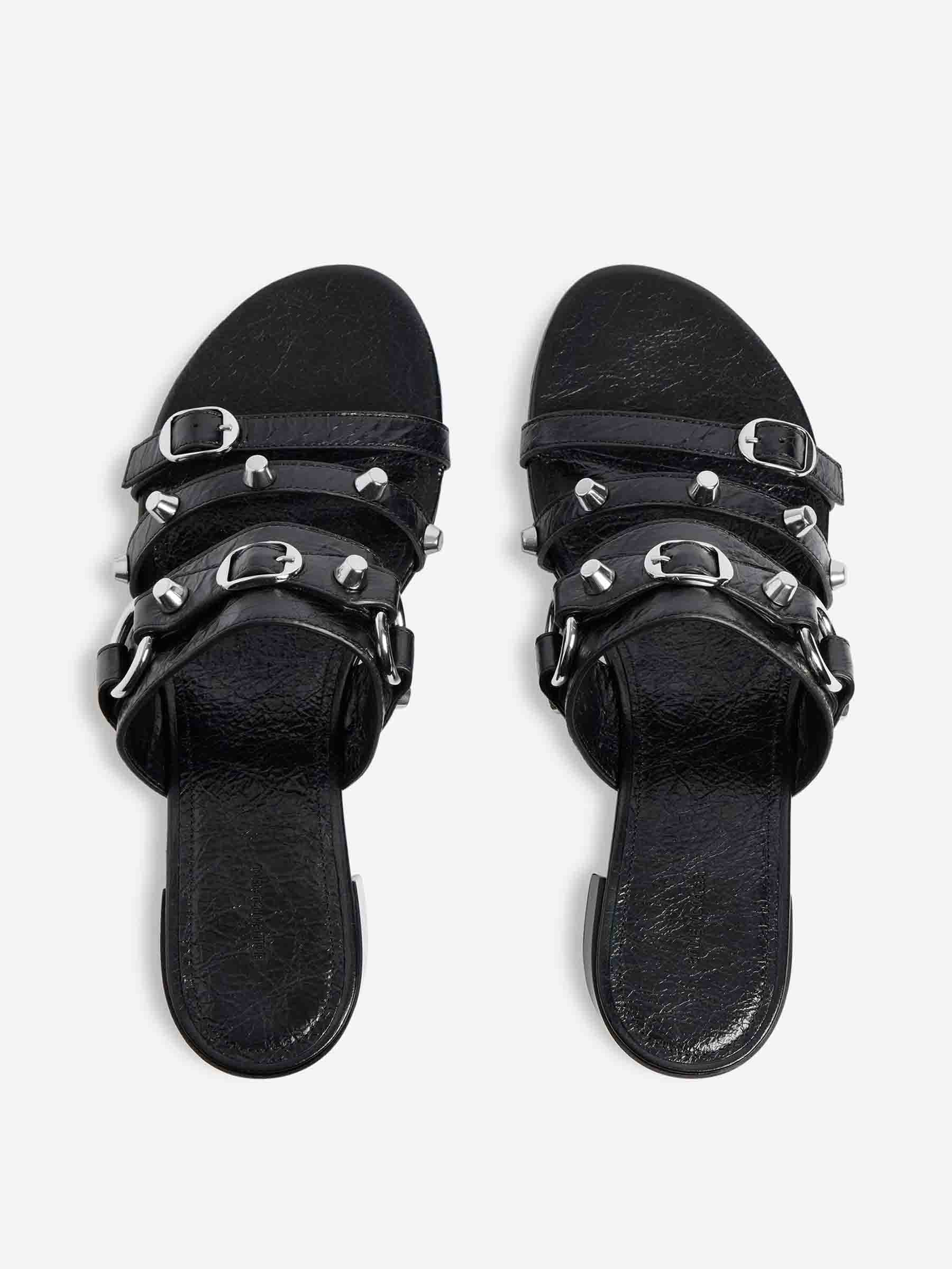 Outlet online Balenciaga Mujer Sandalias City color Negro sku 800-005556 01 - Foto 3