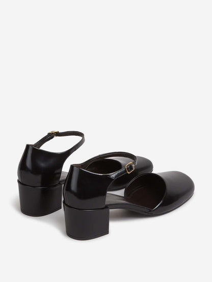 Outlet online The Row Mujer Zapatos Hebilla Penélope color Negro sku 800-005579 00 - Foto 3