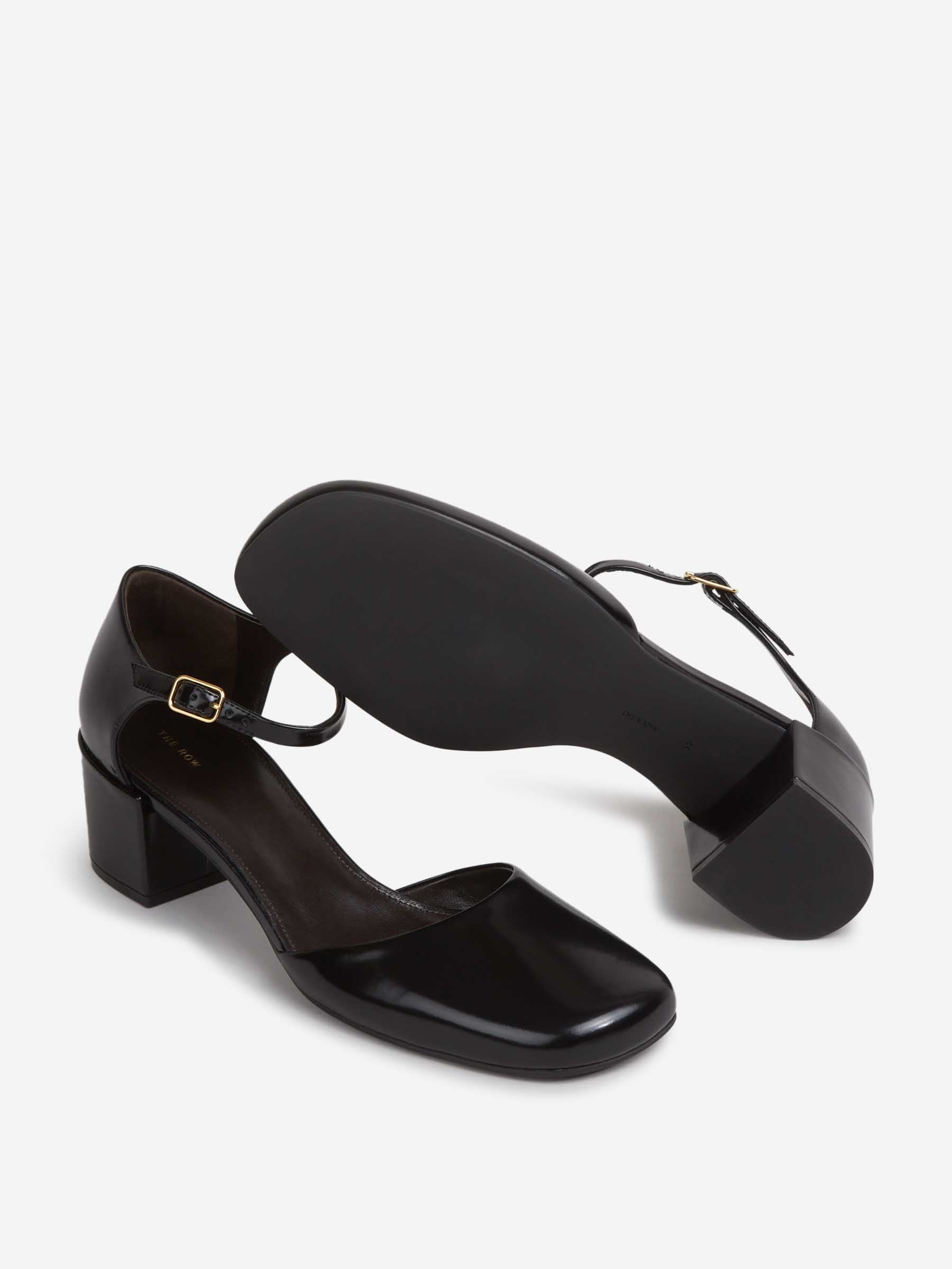Outlet online The Row Mujer Zapatos Hebilla Penélope color Negro sku 800-005579 00 - Foto 4