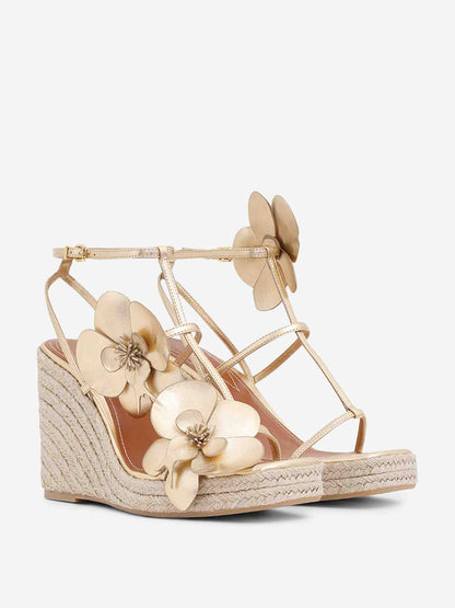 Outlet online Zimmermann Mujer Sandalias Orchid 110 color Beige sku 800-005603 01 - Foto 2