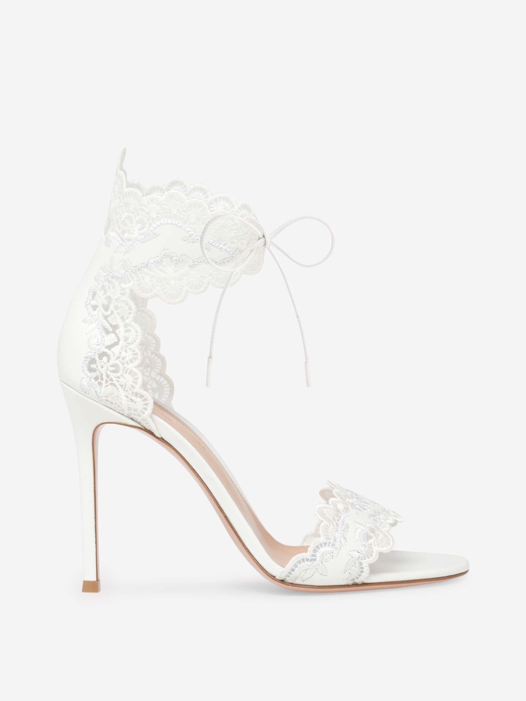 Outlet online Gianvito Rossi Mujer Sandalias Evie color Blanco sku 801-000016 01 - Foto 1