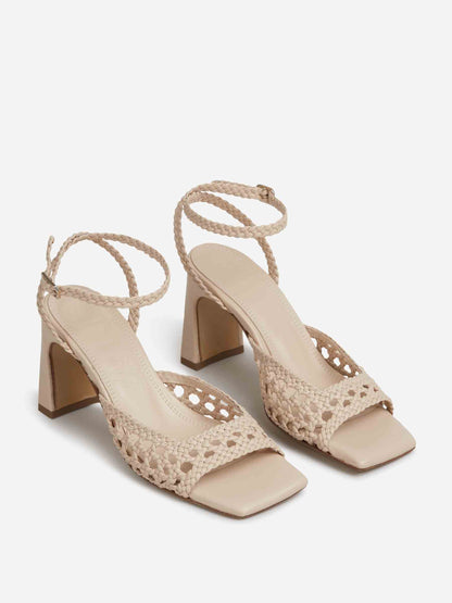 Souliers Martinez Mujer Barcelona Sandalias Lea color Beige sku 801-000048 01 - Foto 2
