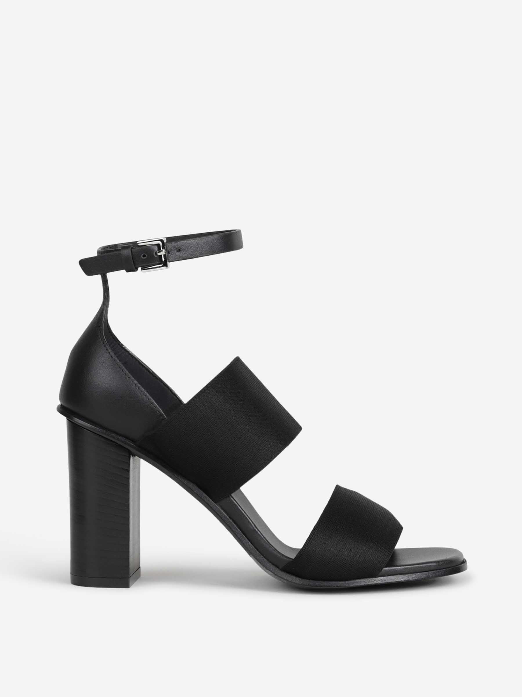 Max Mara Mujer Barcelona Sandalias Doble Banda color Negro sku 801-000076 01 - Foto 1