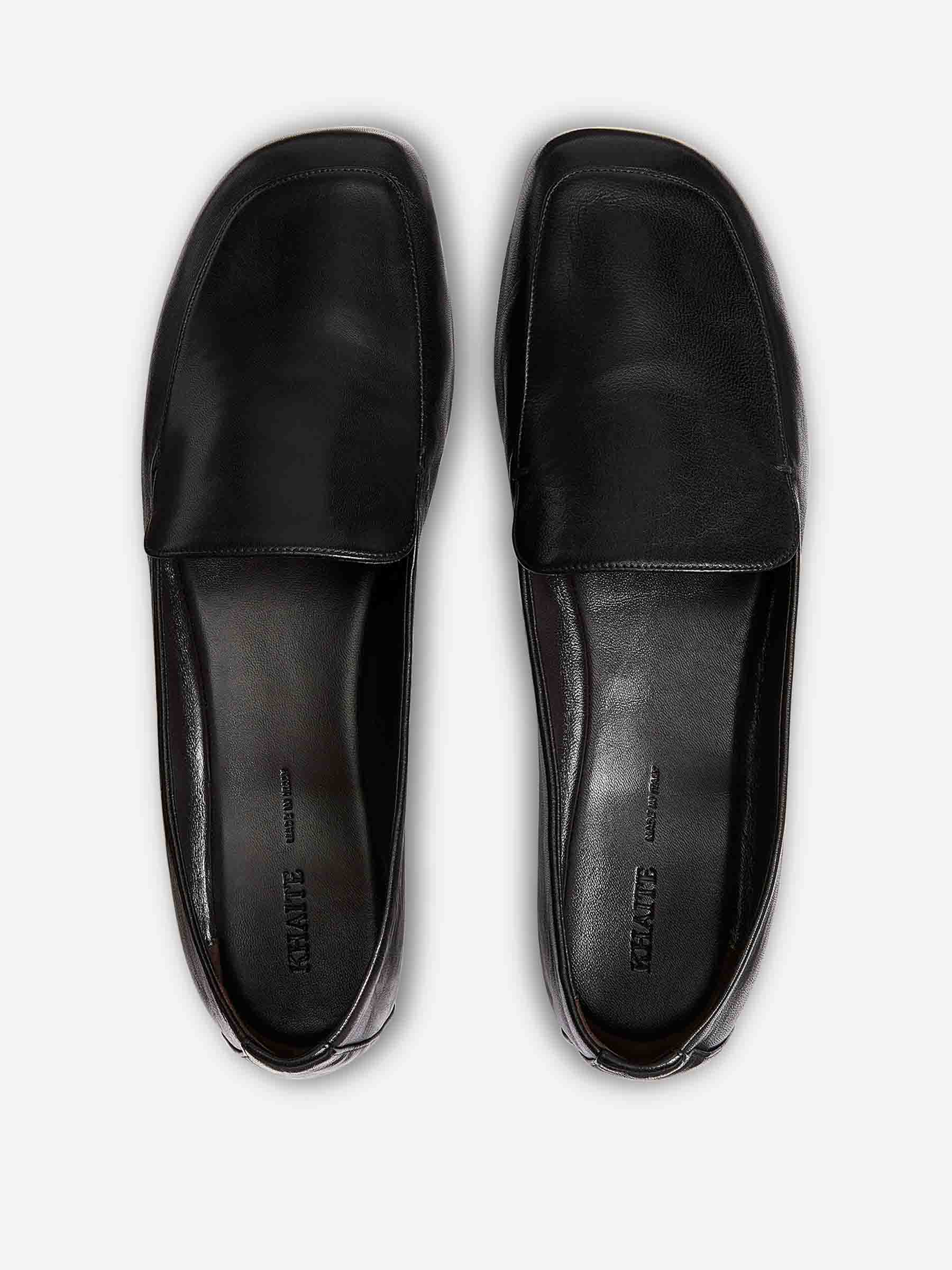 Outlet online Khaite Mujer Mocasines Monroe Piel color Negro sku 802-000002 01 - Foto 3