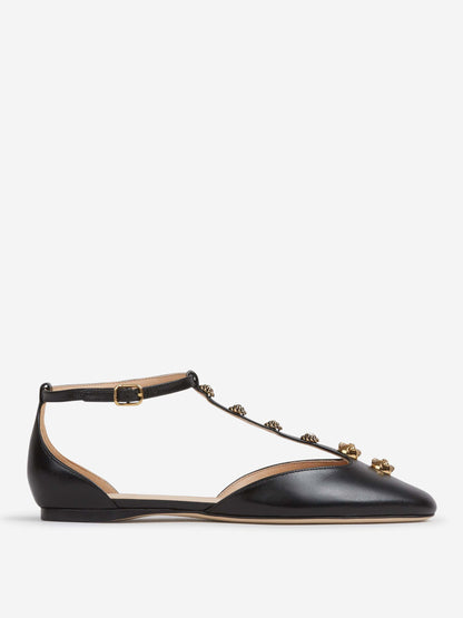 Outlet online Chloé Mujer Bailarinas Celeste color Negro sku 802-000026 01 - Foto 1