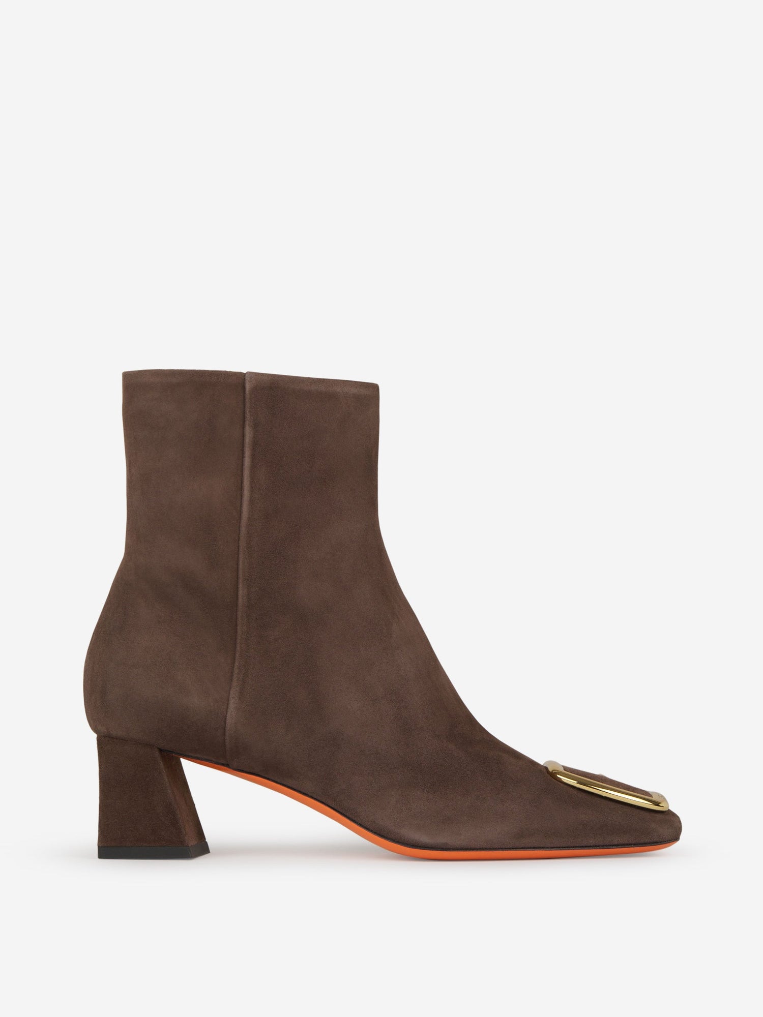 Outlet online Santoni Mujer Botas Piel Ante color Topo sku 805-000667 01 - Foto 1
