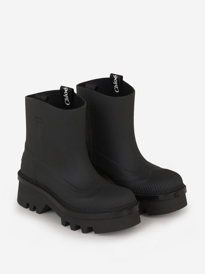 Outlet online Chloé Mujer Botas Rain Raina color Verde Militar sku 805-000685 01 - Foto 8