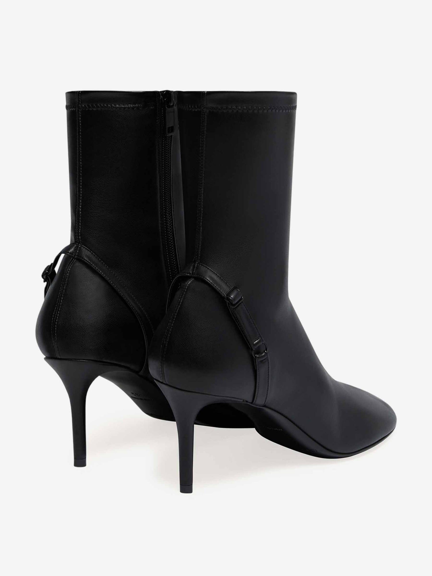 Courrèges Mujer Barcelona Botas Efecto Piel Oblique color Negro sku 805-000760 01 - Foto 3