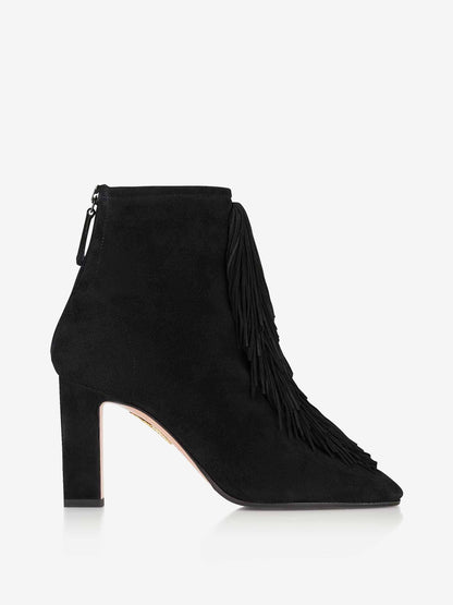 Outlet online Aquazzura Mujer Botines Gytane 85 color Negro sku 805-000768 01 - Foto 1