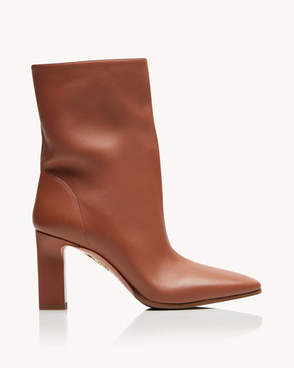 Outlet online Aquazzura Mujer Botines Manzoni Bootie 85 color Marrón sku 805-000776 01 - Foto 1