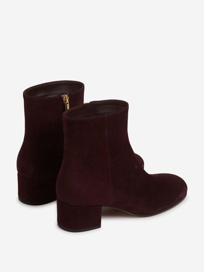 Outlet online Gianvito Rossi Mujer Botines Joelle 45 color Burdeos sku 805-000785 01 - Foto 3