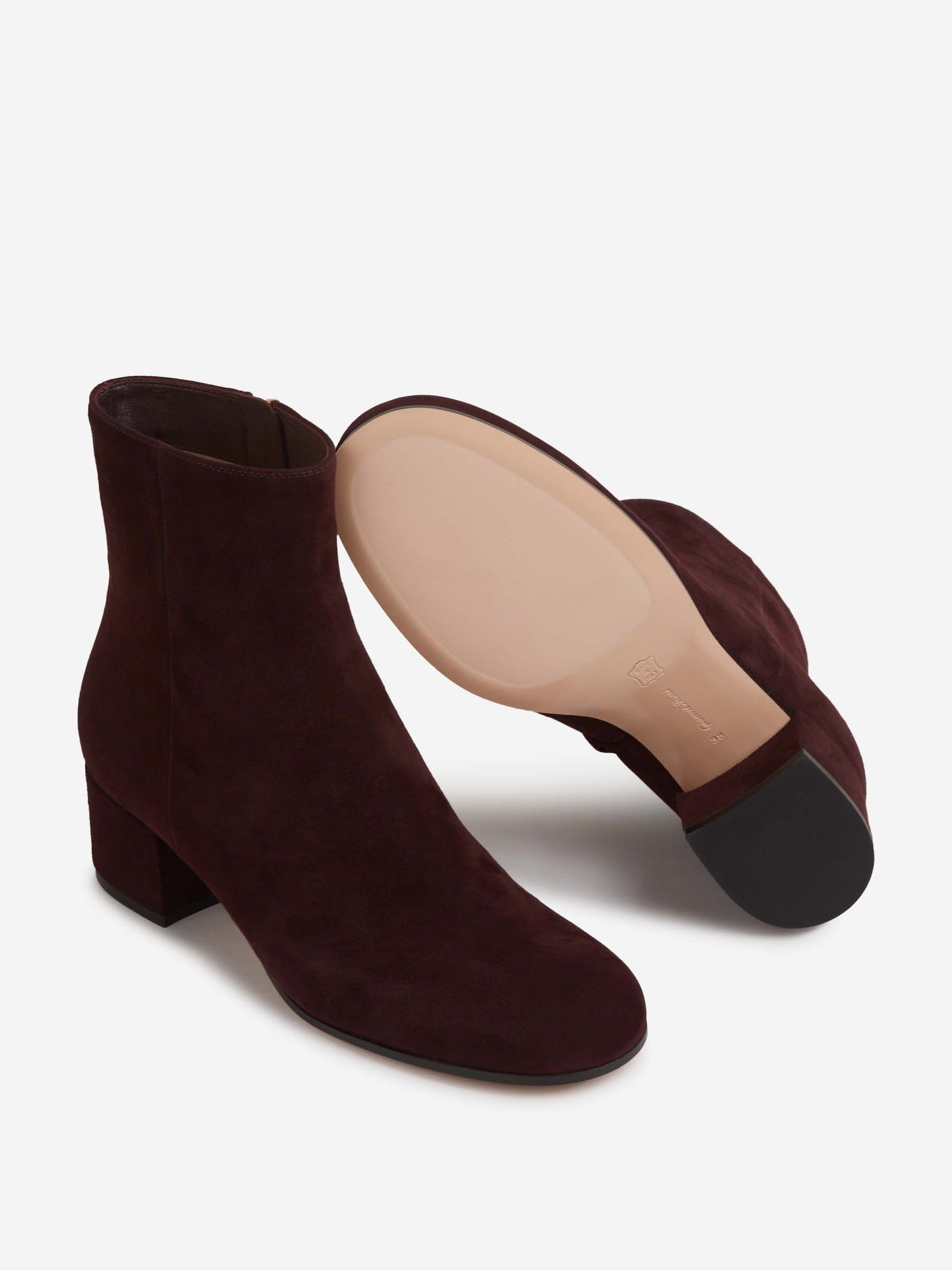 Outlet online Gianvito Rossi Mujer Botines Joelle 45 color Burdeos sku 805-000785 01 - Foto 4