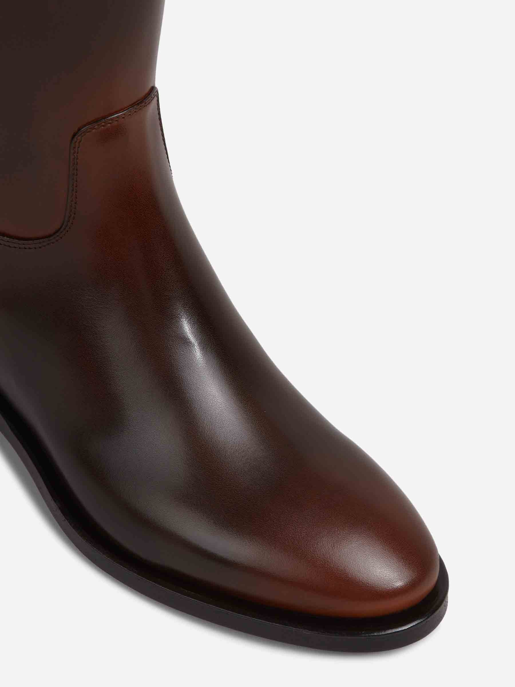 Outlet online Santoni Mujer Botas Hermione color Marrón sku 805-000789 01 - Foto 5