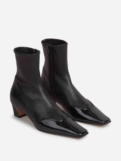 Outlet online Khaite Mujer Botines Nevada color Negro sku 805-000802 01 - Foto 2